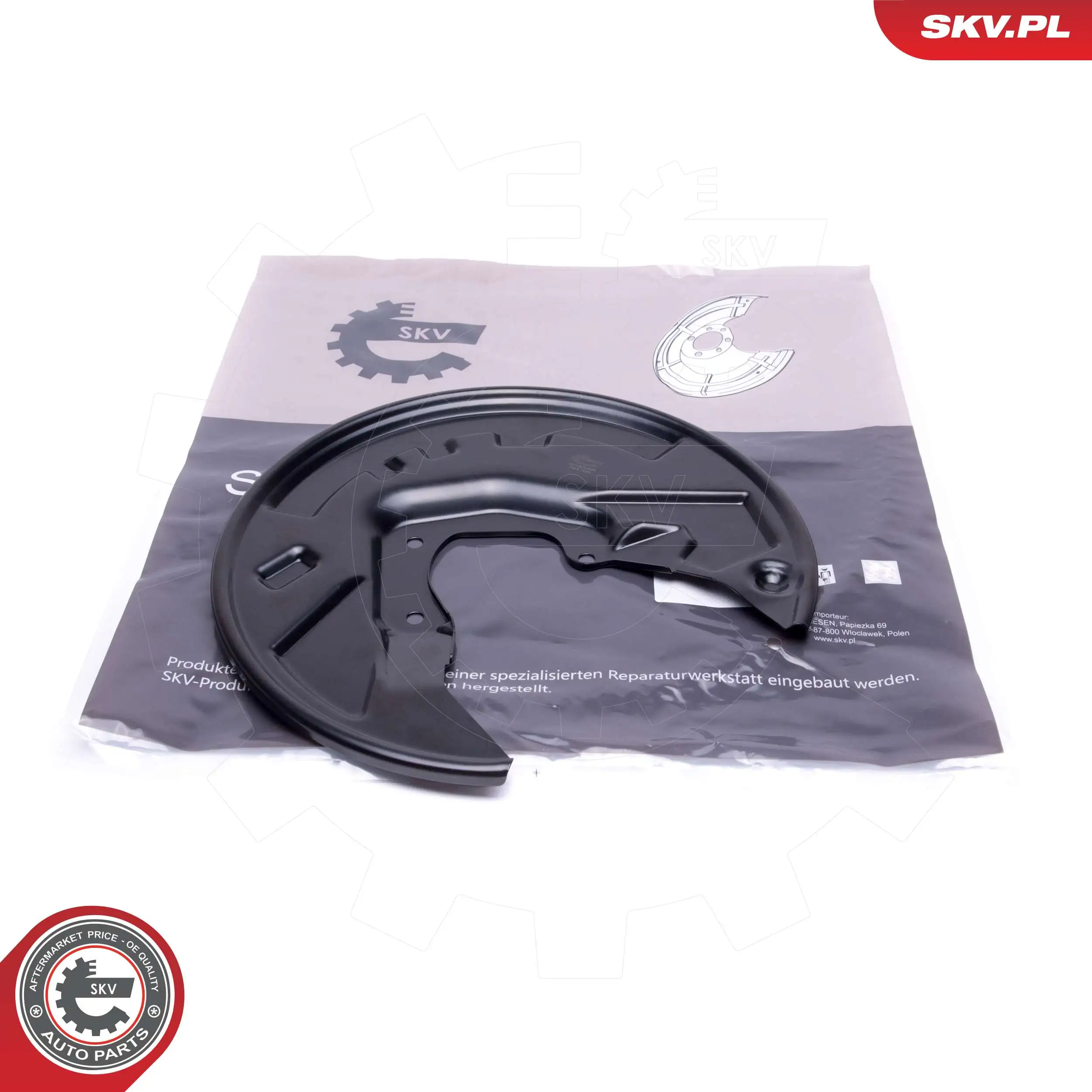 Splash Guard, brake disc